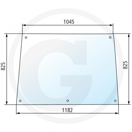 Tipuri de tractoare: 274, 284, 294, 377, 387, 397, 675, 690, 698, 699, 1004, 1007, 1014, 1024 - Parbriz 650S01875M3 3301875M3 3304539M1  