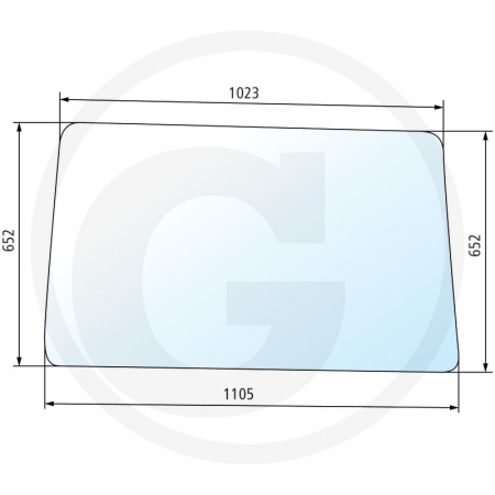 Tipuri de tractoare: 580, 680, 780, 880, 980, 55-88, 60-88, 65-88, 70-88, 80-88, 55-90, 60-90, 65-10, 70-90, 80-90; Cabina: CS 7, 11, 12, 14, 15 - Parbriz 650885715 5108663 5126498 5123300
