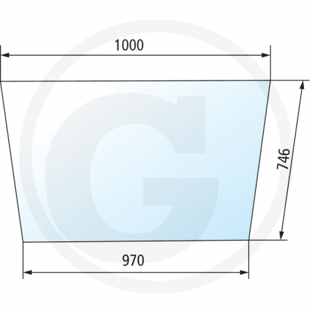 Tipuri de tractoare: Laser, Galaxy; Cabina: Laser 100, 110, 130, 150 - Parbriz 50884073 0.9234.210.0/30  