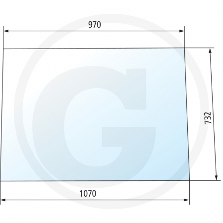 Tipuri de tractoare: 8060, 8070, 8080, 8090, 8100, 8110, 8120, 8130; Cabina: SK I cu 1 usa - Parbriz fix 650884197 1-34-271-084 1-34-371-094  
