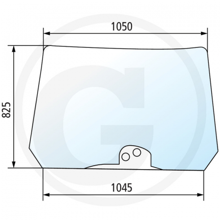 Tipuri de tractoare: Agroton K 90, 100, 110, 120, K 410 Com3, 420 Com3, 420 Profiline Com3, 430 Com3, 430 Profiline Com3, 610 Com 3, 610 Profiline Com3 - Parbriz fix 65004061 0.014.4070.0/10 0.014.4070.0  
