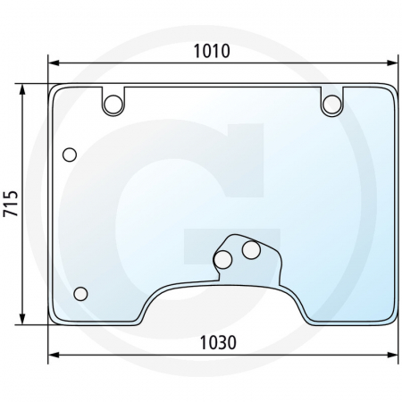 Tipuri de tractoare: Agrokid 35, 45, 55, 210, 220, 230 - Parbriz reglabil 65004093 0.014.2291.0  