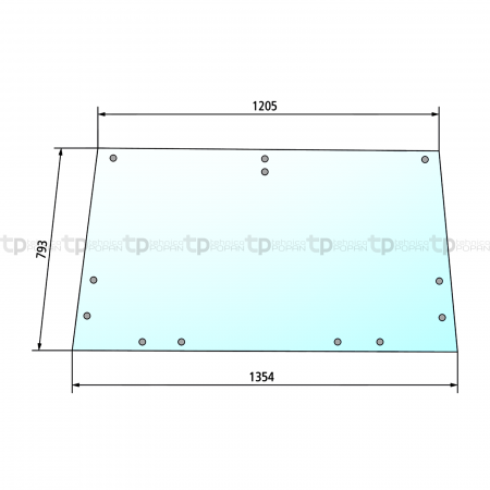 Parbriz retractabil Case IH 3232781R1 636/3232781R1 25/4000-163  