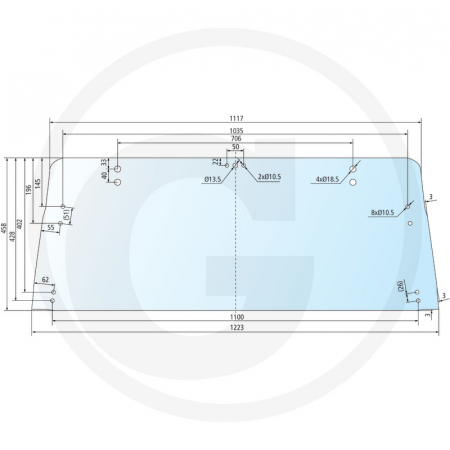 Tipuri de tractoare: 2310, 2610, 3010, 3610, 3910, 4010, 4110, 4610, 5010, 5610, 6410, 6610, 6710, 7010, 7410, 7610, 7710, 7810, 7910, 8010, 8210, TW 5, 10, 15, 20, 30, 35; Cabina: Super Deluxe - Geam spate 650885591 83952034  