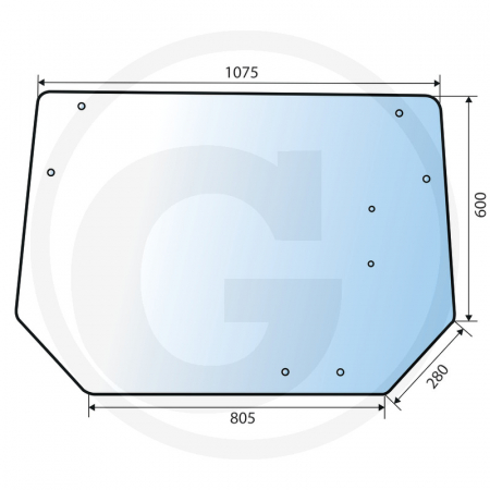 Tipuri de tractoare: 4 cilindri, 1550, 1640, 1750, 1850, 1950, 2040, 2250, 2450, 2650, 2850; Cabina: MC 1, CC2 - Geam spate 650885692 L57284