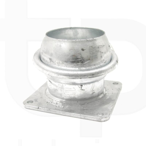 Piesa tata cu flansa 5 inch, sistem italian - Granit - cod 4050220593 -tehnicapopan.ro [1]