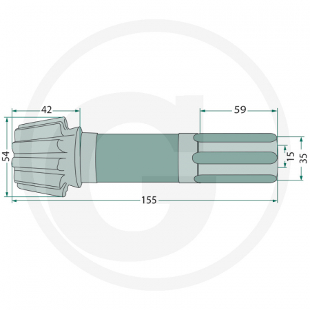 Pinion grebla SIP 12Z 153432208 153432208   [1]