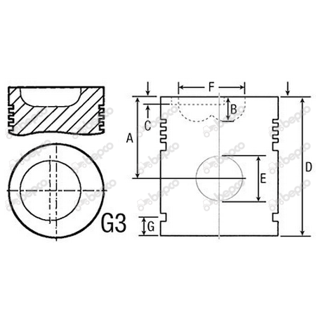 Piston Massey Ferguson [1]