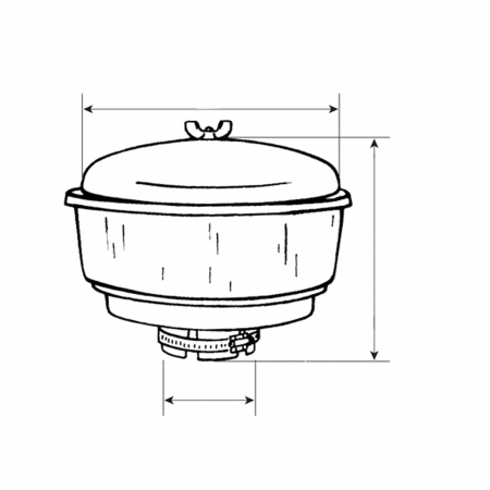 Prefiltru - 185 x 150 x 76 52519289 3618839M1 193867A1   [1]