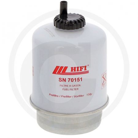 Valtra-Valmet - Prefiltru carburant Valtra-Valmet SN70151 836659300 SN70151  