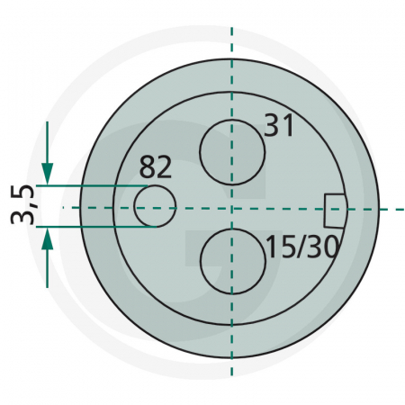 Priza 2 poli 22725033100 1028156   [1]