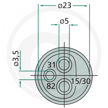 Priza 3 poli 51305135 [1]