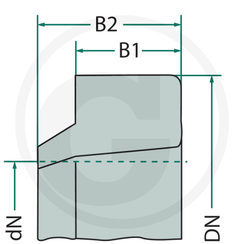Racleta praf cilindru directie 22x35x5 mm    [2]