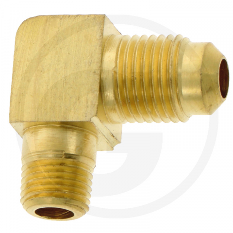 Tipuri de tractoare: Ceres 65, 75, 85, 95, 310, 320, 330, 340, Ergos 85, 95, 105, Cergos 330, 340, 350 - Racord 90° pentru pompa de alimentare John Deere  T30738