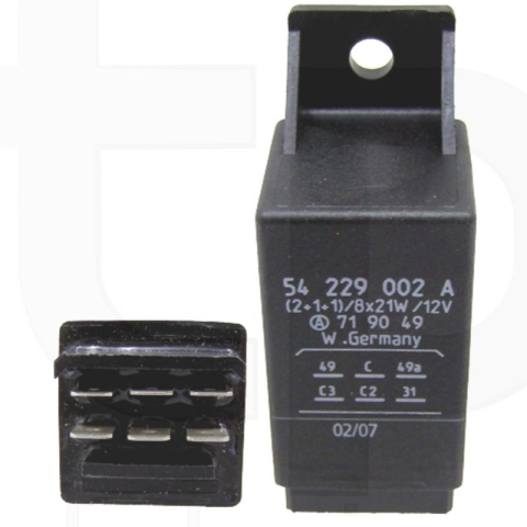 1.6.7. Diverse - Releu semnalizare Fendt 54 229 002 B - Granit - cod 50760020 -tehnicapopan.ro