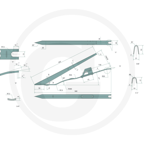  Ridicator spice D49040901 5255251100, 635140 Deutz Fahr|John Deere|Agco|Dronninborg|Massey Ferguson|Laverda [2]