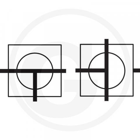 Robinet cu trei cai, BKH-3T-12L-DN 10 - M18 x 1,5 - T [3]