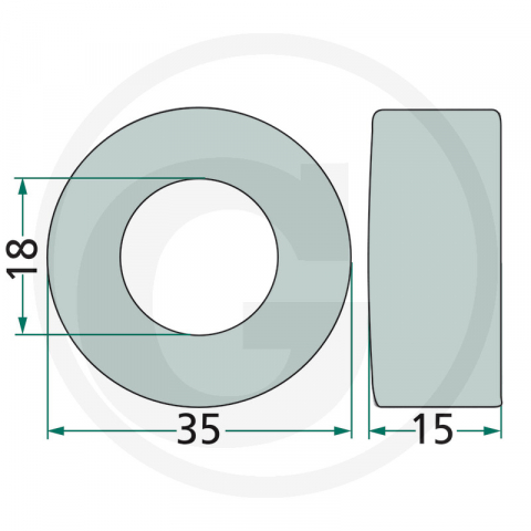 64757501010F Rola alergatoare grebla Kuhn [1]