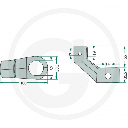 Rola grebla Kuhn 8007270 [1]