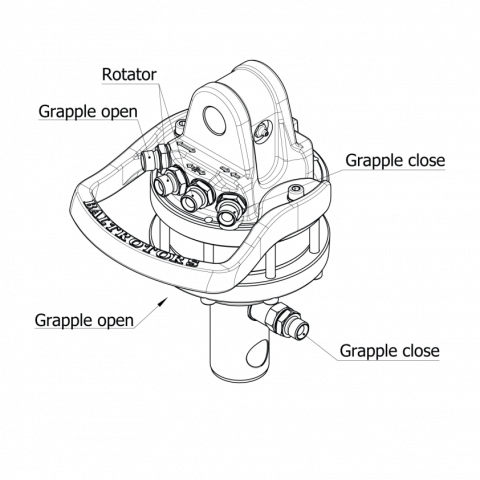 GR30 Rotator graifer [4]