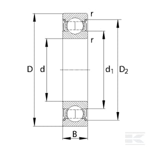 Rulment 6308 C3 SKF [1]