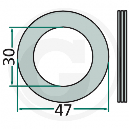 Rulment cu ace Ø30 mm 64706214998F 06214998 089.000.889.0290 2x06215008+1x01732700 AXK3047 6214998   [1]