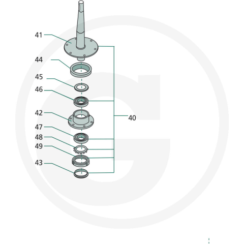 Rulment cu role conice 32209, 45 x 85 x 24,75 mm | Tehnica Popan [2]