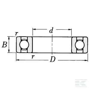 Rulment cutie viteza 50 x 90 x 20 mm -  Lamborghini [2]