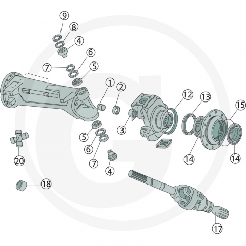 72706162 Rulment pivot Fendt [1]