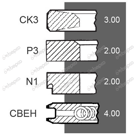 Segmenti *100 MWM 22/34-215 7701201833 F281.202.310.021 [1]