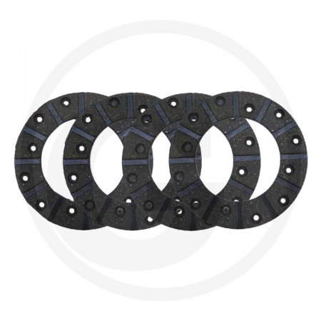 1.7.2. Placute de frana - Set ferodou frana Mc Cormick 15402170