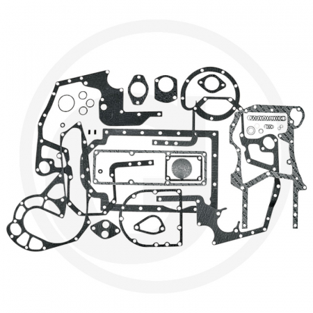 Tipuri de tractoare: 353, 383, 423, 453, 433, 533, 633, 540, 640, 523, 553, 3210, 3220, 440, 395, 495, 385, 484, 485 - Set garnituri Case IH - jos 38002085 3136802R99