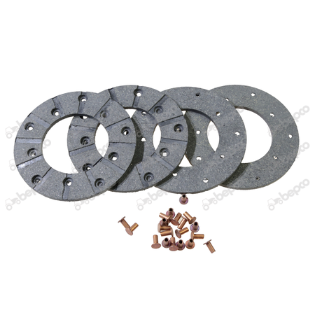 1.7.2. Placute de frana - Set garnituri frana Ø 127 mm 25/421-21 713255R93 713255R93N L12268 RL10169