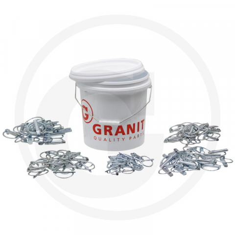 Bolțuri si sigurante - Set sigurante 100 buc - grosime  4,5; 5,5; 7,5; 9,5; 11