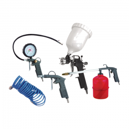 3.5.2. Sisteme pneumatice - Set pistol de vopsit cu accesorii  61010182