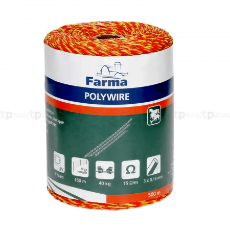 Sfoară Gard - Sfoara gard electric 500 m 8716106839322 704011FA  