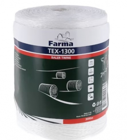 2.4.3.1. Consumabile presa balotat - Sfoara balotat Farma 770 M/KG (tex 1300) ​​​​​​​955030