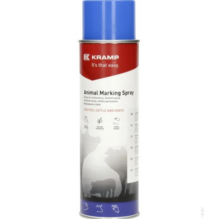2.5.3  Accesorii animale - Spray albastru pentru marcarea animalelor - 500ml 303023KR  