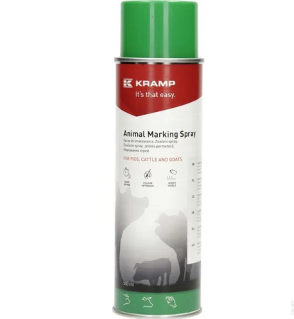 2.5.3  Accesorii animale - Spray verde pentru marcarea animalelor - 500ml 303003KR 8719607205924  