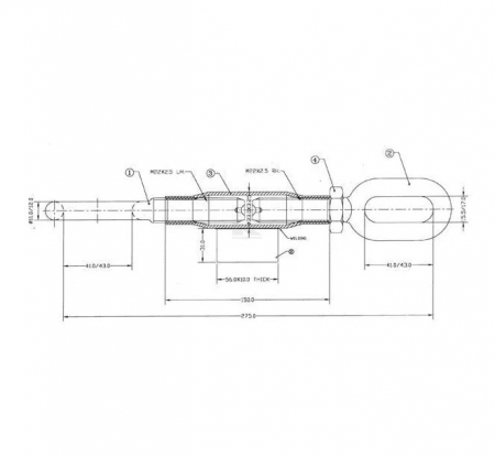 Tirant lateral Z700540KR   [1]