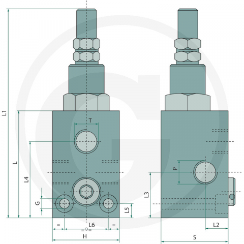 Supapa limitare presiune 85034006 [2]