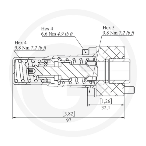 Supapa Distribuitor Hidraulic P40 Z50 X-Z50-F-16 | Tehnica Popan [2]