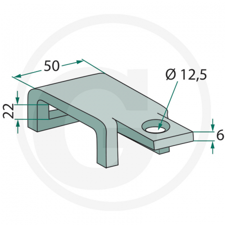 Suport arc cultivator RS2977Z [1]