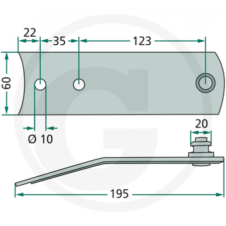 Suport cutit Bellon 135 0300263   [1]