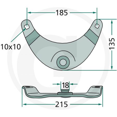Suport cutit Krone 139981.0 139981.0 139981.5 139981.7   [1]