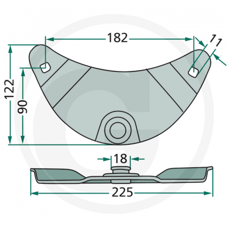 Suport cutit Krone 253042.3 253042.3 253042.1   [1]