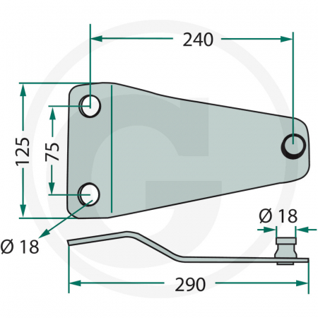 Suport cutit SIP 155977400 155977400   [1]