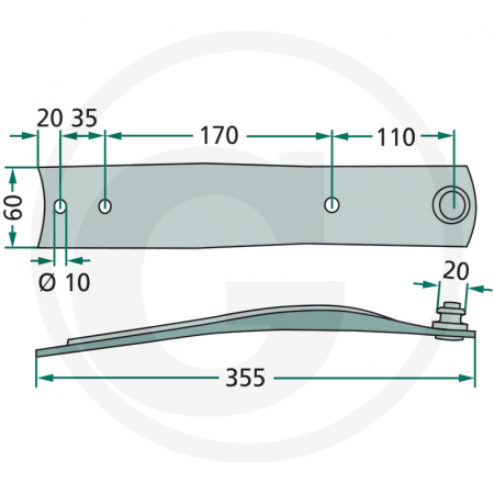 Suport cutite Bellon FC 190 0300163   [1]