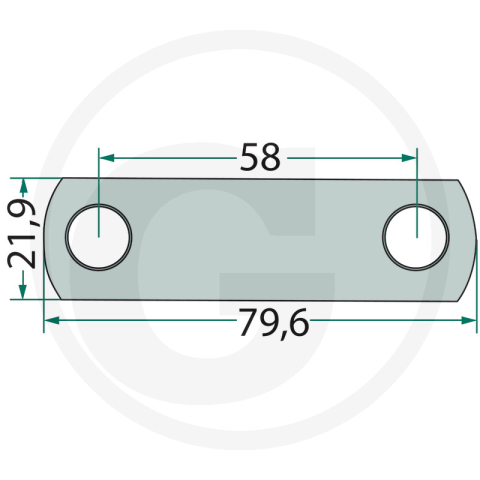 Suport lagar grebla Deutz Fahr 6563306.61, 06563306.61, VF06563306.61, 06563306, 1.1037.630.123.00 Deutz Fahr [1]