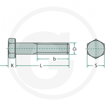 Surub cap hexagonal DIN 931 11 485931207 20472   [1]